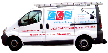 image of crystal clear services van